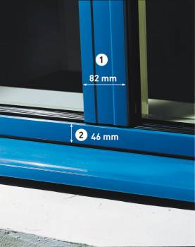 Fenêtre aluminium sur mesure K-LINE à Toulouse.