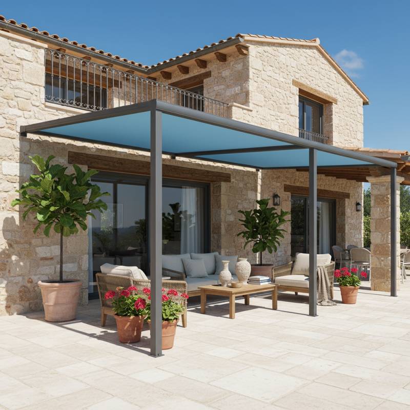 prix pose pergola à toile enroulable rétractable à pinsaguel proche de Toulouse