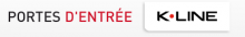 fabricant porte d'entrée aluminium K LINE à Toulouse. Menuiseries Doumenc